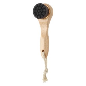 Unique Bargains Soft Nanofiber Hair Cleansing Brush with Dots Long Handle 1 Pc - 1 of 4