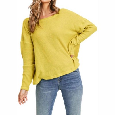 Women's Alexia Pullover Open-Back Sweater - Painted Threads