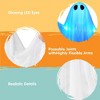 Joyfy 2 Pcs 35’’ Halloween Decoration Hanging Ghost with LED Light  for Haunted House Prop, Party Supplies, Front Yard Patio Garden Decor - 4 of 4