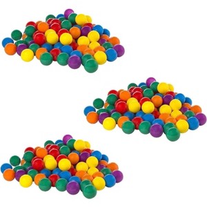 Intex Fun Ballz 100 Multi Colored 3 1/8-inch Plastic Balls (3-Pack) - 1 of 3