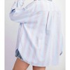 Women's STRIPE BUTTON DOWN SHIRT - PLUS - Easel - 3 of 4