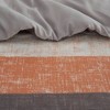 Madison Park Full Ryder Striped Comforter Set with Bed Sheet Coral Orange - 4 of 4
