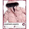 Canada Weather Gear Girls' Winter Coat - Quilted Heavyweight Puffer Parka Coat - Warm Winter Jacket for Girls (7-16) - 4 of 4