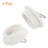 Unique Bargains Rubber Bathtub Sink Drain Stoppers with Hanging Ring 4 Pcs - 3 of 4