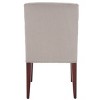 Lauren Side Chair With Nail Head Trim (Set of 2) - MCR4535 - Taupe - Safavieh Couture - 4 of 4