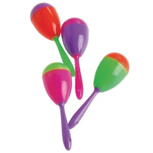 U.S. Toy Assorted Novelty Mini Maracas 2-1/2 IN Pk12 - 1 of 1