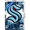 Trends International NHL Seattle Kraken - Maximalist Logo 23 Unframed Wall Poster Prints - 3 of 4