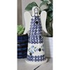 Blue Rose Polish Pottery L035 Manufaktura Large Angel Luminary - 4 of 4