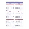 Monthly Wall Calendar with Ruled Daily Blocks, 20 x 30, White Sheets, 12-Month (Jan to Dec): 2025 - 2 of 4