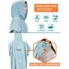 SUN CUBE Surf Beach Towel Changing Robe with Hood, Quick Dry Microfiber Wetsuit Changing Towel with Pocket for Surfing Men Women - 4 of 4