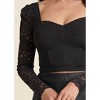 VENUS Womens Lace Detail Top - image 3 of 4