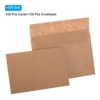 Unique Bargains Wedding Greeting DIY Graduation Blank Cards and Envelopes 100 Set - 3 of 4