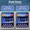 Yeego 48 Inch Wide 240 Can Beverage Cooler Two Pack, Soda Beer Drinks Built-In Refrigerator - 4 of 4