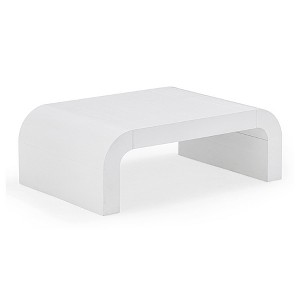 TOV Furniture Hump Curved Rectangular Coffee Table - 1 of 4