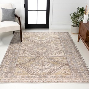 JONATHAN Y Darija Ornate Geometric Medallion Area Rug - 1 of 4