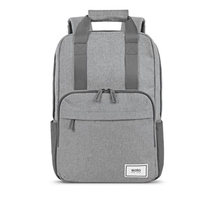 Solo New York Re:Claim Recycled Laptop 17" Backpack - Gray - 1 of 4