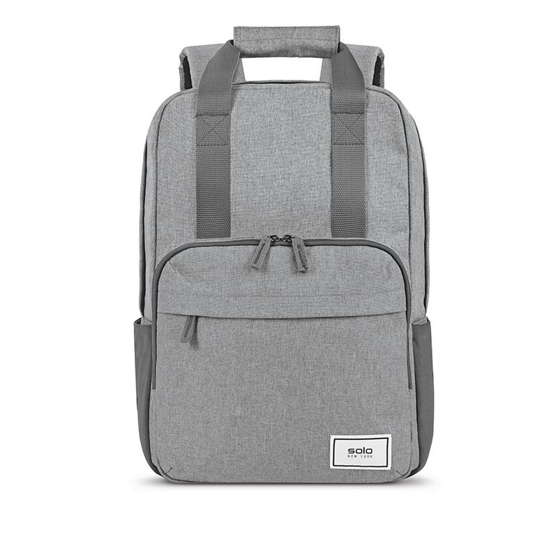 Solo New York Re:Claim Recycled Laptop 17&#34; Backpack - Gray, 1 of 10