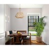 Urban Ambiance Luxury Bohemian Indoor Chandelier,  23-5/8''H x 22-3/8"W x 22-3/8''D,  Vintage Brass Finish, UHP4683 - 2 of 4