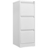 NicBex Modern File Cabinet with Lock,Lateral/Vertical Metal Filing Cabinets with Drawers,Office Cabinet for Home, Office,Black/White - 2 of 4