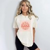 Simply Sage Market Women's Checkered Mama Flowers Short Sleeve Garment Dyed Tee - 2 of 2