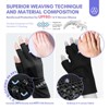 Saviland Pro Half-Field UV Shield Gloves - 4pr UPF200+ Surgical-Grade Fingerless Gloves for Gel Lamp Safety & Cuticle Defense. (Size: 4pr) - 4 of 4