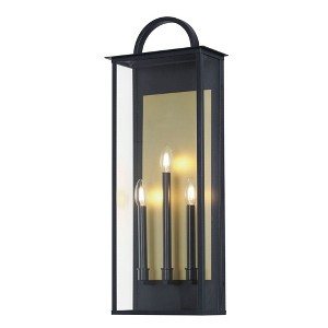 Maxim Lighting Manchester 3 - Light Wall Light in  Black - 1 of 4