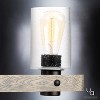 Urban Ambiance Luxury Modern Farmhouse Bath Fixture,  8-1/2"H x 24"W,  Charcoal Finish, UHP2484 - 4 of 4
