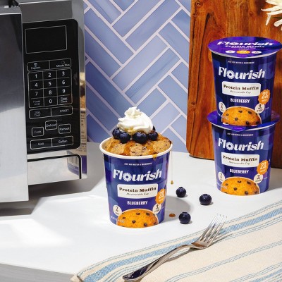 Flourish Protein Muffin Cup Blueberry