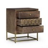 Accent Cabinet Mid-Century Modern with Drawer Storage for Bedroom 17.5" Wide - 3irtyhousy - 3 of 4