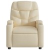 vidaXL Massage Recliner Chair Wingback Reclining Armchair for Elderly Fabric - 4 of 4