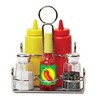 Melissa & Doug Condiments Set (6pc) - Play Food, Stainless Steel Caddy - image 4 of 4