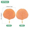 Unique Bargains Durable Multipurpose Decorative Artificial Eucalyptus Petals 50 Pcs - 3 of 4