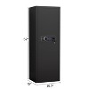 6/9 Door Employee Storage Locker, Metal Lockers for Office, Gym, School, and Homewith Card Slot, Storage Organizer Metal Storage Cabinet-The Pop Home - 3 of 4