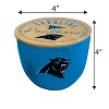NFL Carolina Panthers 3-Wick Script Circle Logo 16oz Ceramic Bowl Candle: Vanilla & Musk Scent - 3 of 3