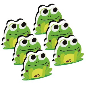 Ashley Productions® Magnetic Whiteboard Eraser, Frog, Pack of 6 - 1 of 3