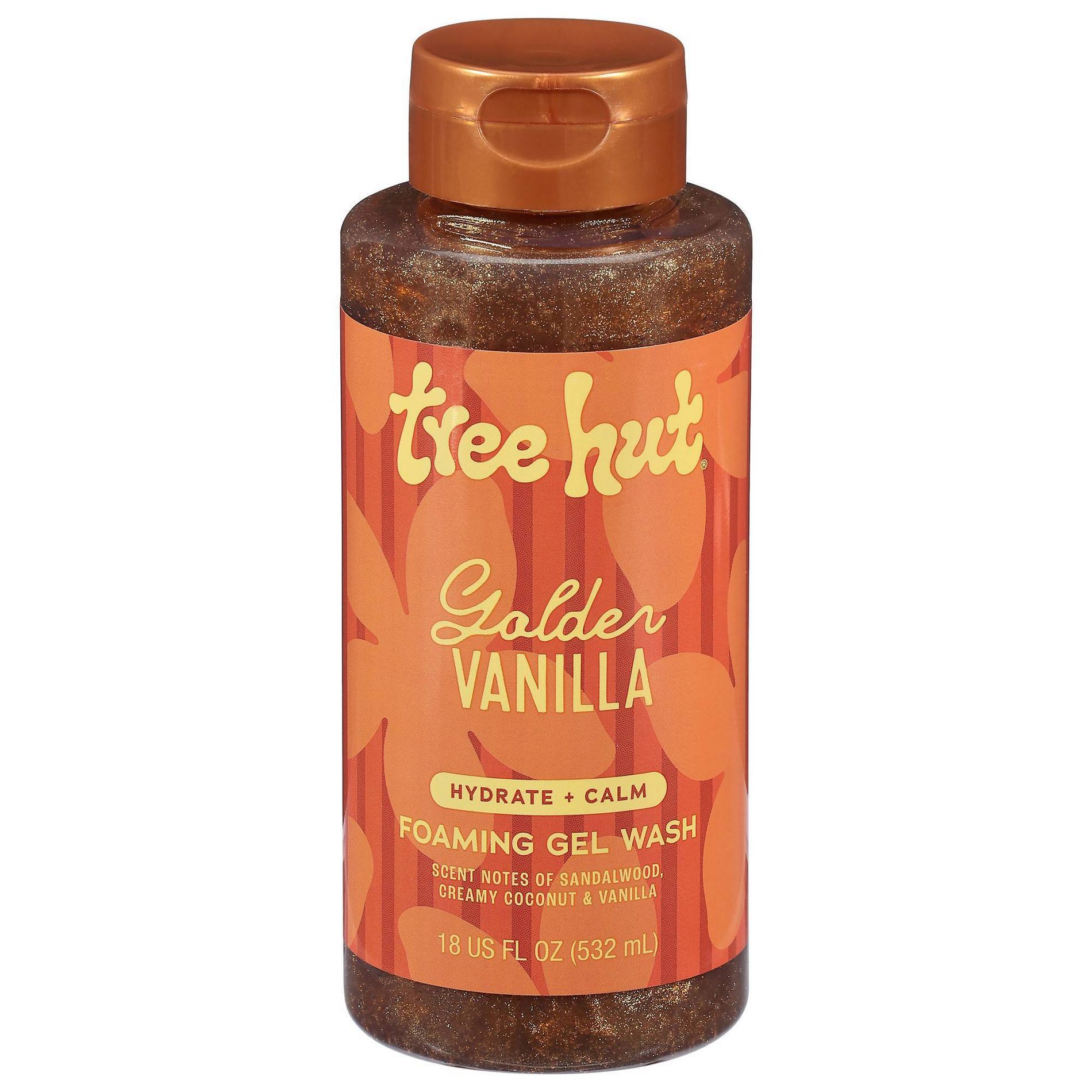 Tree Hut Body Wash - Golden Vanilla - 18 fl oz
