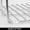 mDesign Metal Wire Pot/Pan Organizer Rack for Kitchen - image 2 of 4