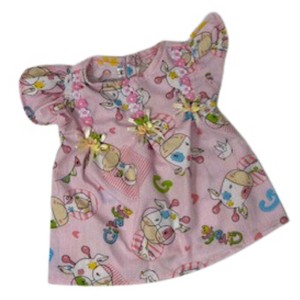Doll Clothes Superstore Giraffe Print NIghtgown Fits 15-16 Inch Cabbage Patch And Baby Dolls - 1 of 4