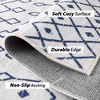 Area Rugs Washable Rugs Bedroom Decor Moroccan Throw Rugs Geometric Carpet Living Room Rug Modern Area Rug for Bedroom Boho Rug - 4 of 4