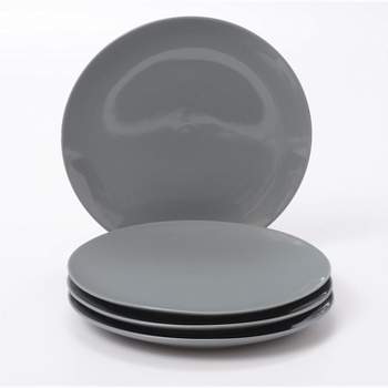 O-Ware Gray Stoneware 10 Inch Dinner Plate