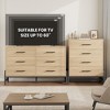 4 Dresser for Bedroom, 38.6" Tall Dresser, Tall Drawer with Storage Freestanding, Closet Storage Chest - 3 of 4