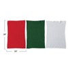 Storied Home Woven Cotton Double Cloth Tea Towels with String and Bells, Multicolor, Set of 3 - 2 of 3
