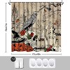 LunaLulinlk Halloween Shower Curtain with 12 Hooks - 3 of 4