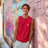 Dalix Ghost Embroidered Muscle Tank Cotton Soft Summer Mens - 3 of 4