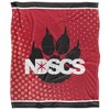 North Dakota State College Of Science Logo Dots Silky Touch Blanket White 50x60 - 2 of 4