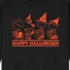 Men's - Peanuts - Happy Halloween Trick Or Treat Characters Graphic Fleece Sweatshirt - 2 of 4