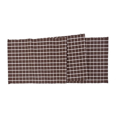 C&F Home 72" Windowpane Table Runner