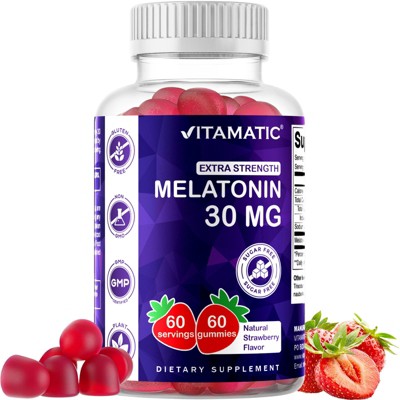 Sugar Free Melatonin 30mg - 60 Gummies