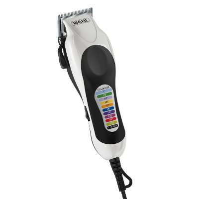 Wahl Color Pro Plus Corded Electric Hair Clipper Set With Color Coded ...