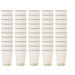 Responsible Products 32 oz Hot & Cold Paper Food Container PLA Lined Compostable - 50 - 1 of 2